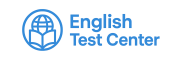 english test center logo blue